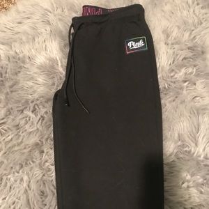 Pink Victoria secret joggers